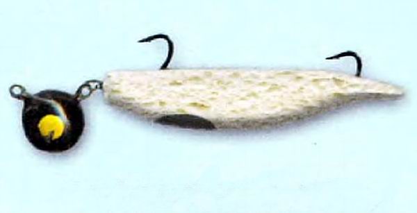 Двухкрючковая рыбка из пенополиуретана