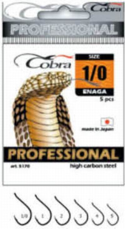 Крючки Cobra Professional серии ENAGA