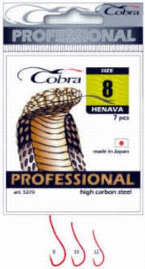 Крючки Cobra Professional серии HENAVA