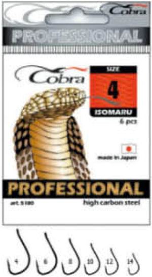 Крючки Cobra Professional серии ISOMARU